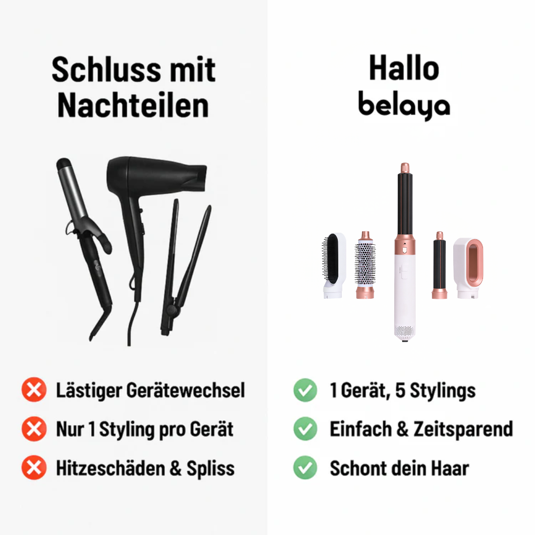 5 in 1 Haarstyler - Black Friday Deal
